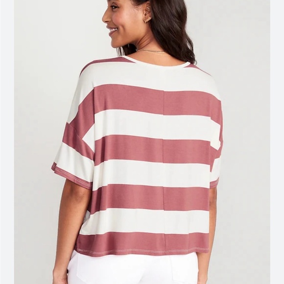 Luxe oversized cropped tee - Picture 6 of 7